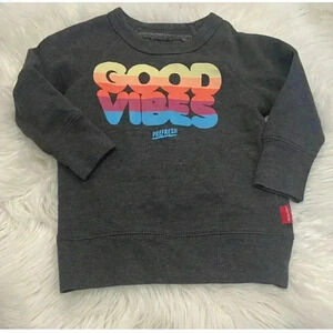 Prefresh "Good Vibes" Pullover
Sweatshirt Size 12-18 Mo